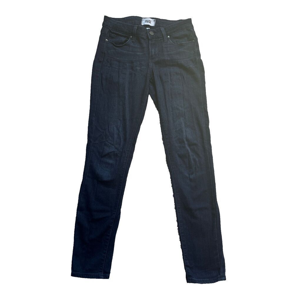 Paige Womens Jeans Size 25 Verdugo Ankle Denim Stretch Dark Wash‎